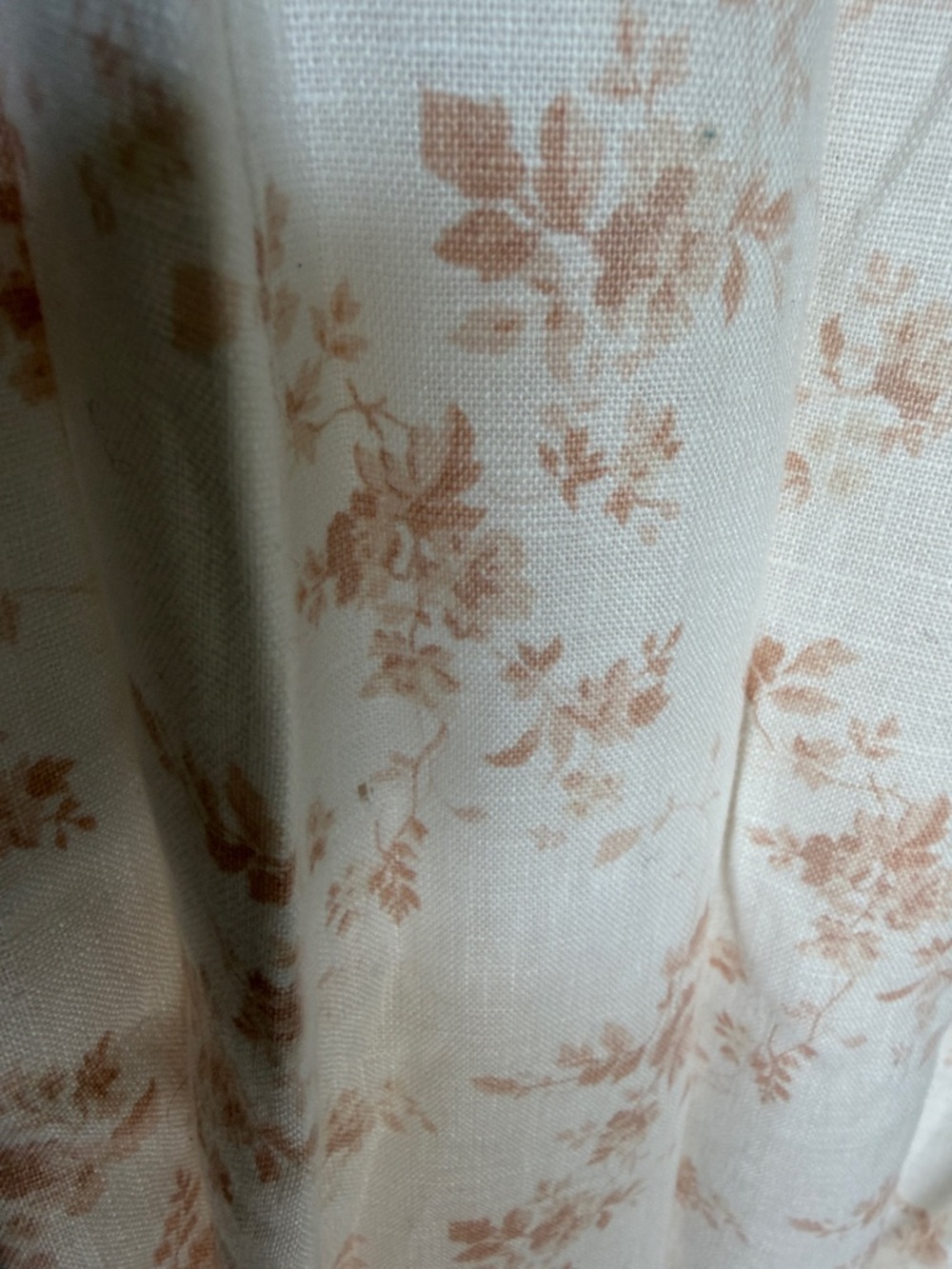 Reformation Palm Linen Set Skirt and Top Floral Print - Picture 13 of 13